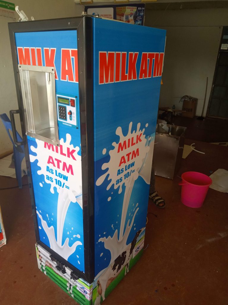 Milk ATM Vending Machine, Milk Selling Machine made in Kenya