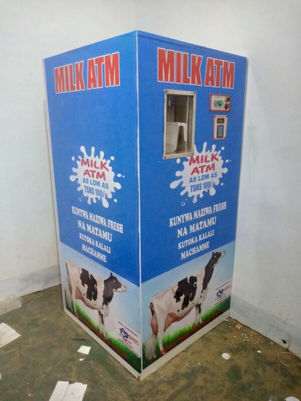 Milk Dispenser Machine made in Kenya, Milk Dispensing ATM made in Kenya