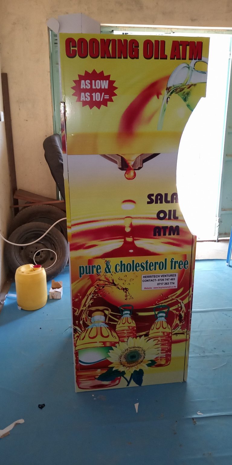 How Cooking Oil ATMs Works SASET Technical Services