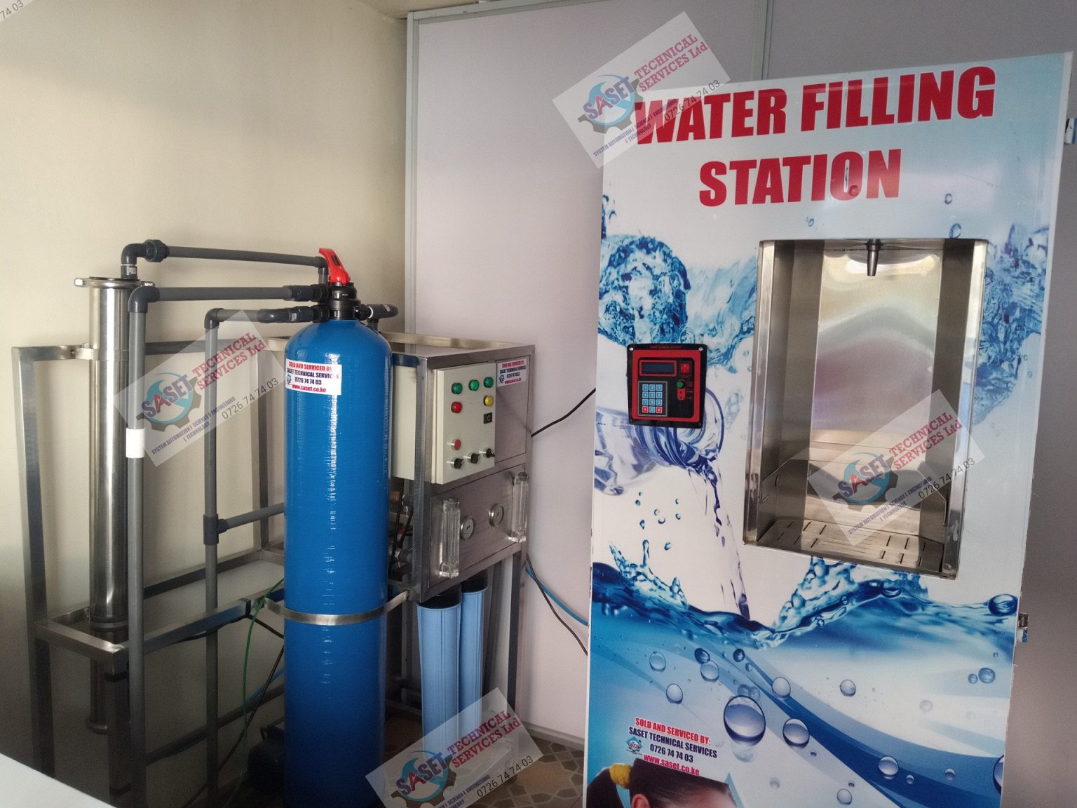 Setting up a Water Refilling Station in Kenya Call 0726 74 74 03