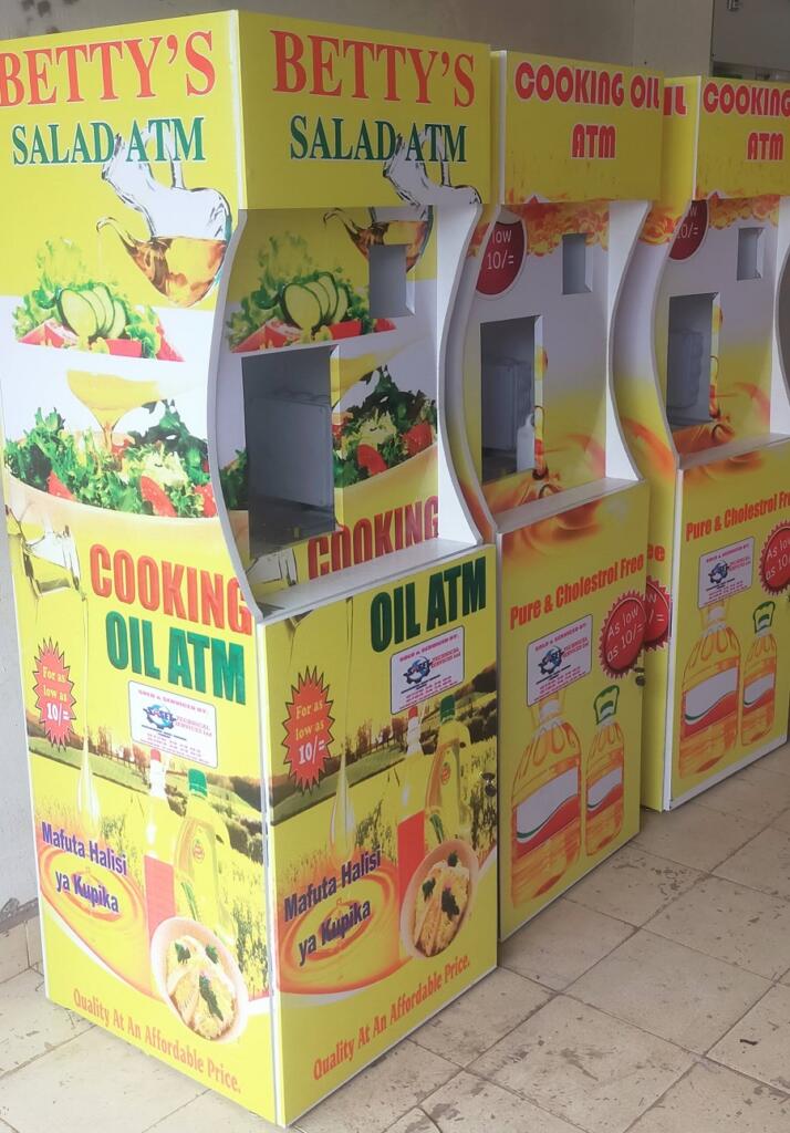 How To Use Hustlers Fund To Create Jobs In Kenya Using Salad Cooking Oil ATMs